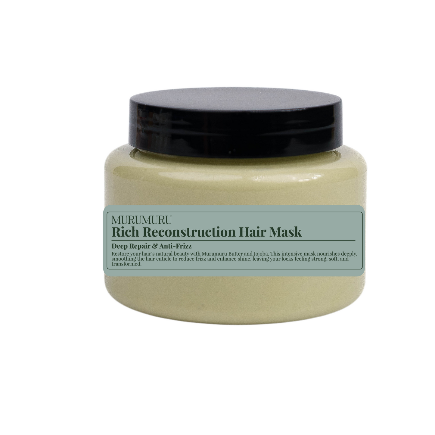 Murumuru Rich Reconstruction Hair Mask (250 ml plastic jar)
