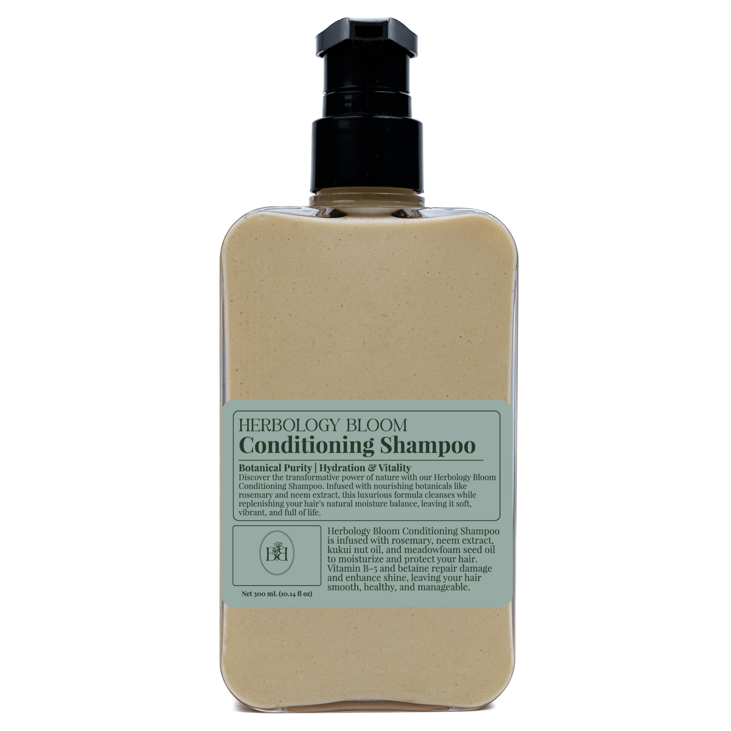 Herbology Bloom Conditioning Shampoo (300 ml pump bottle)