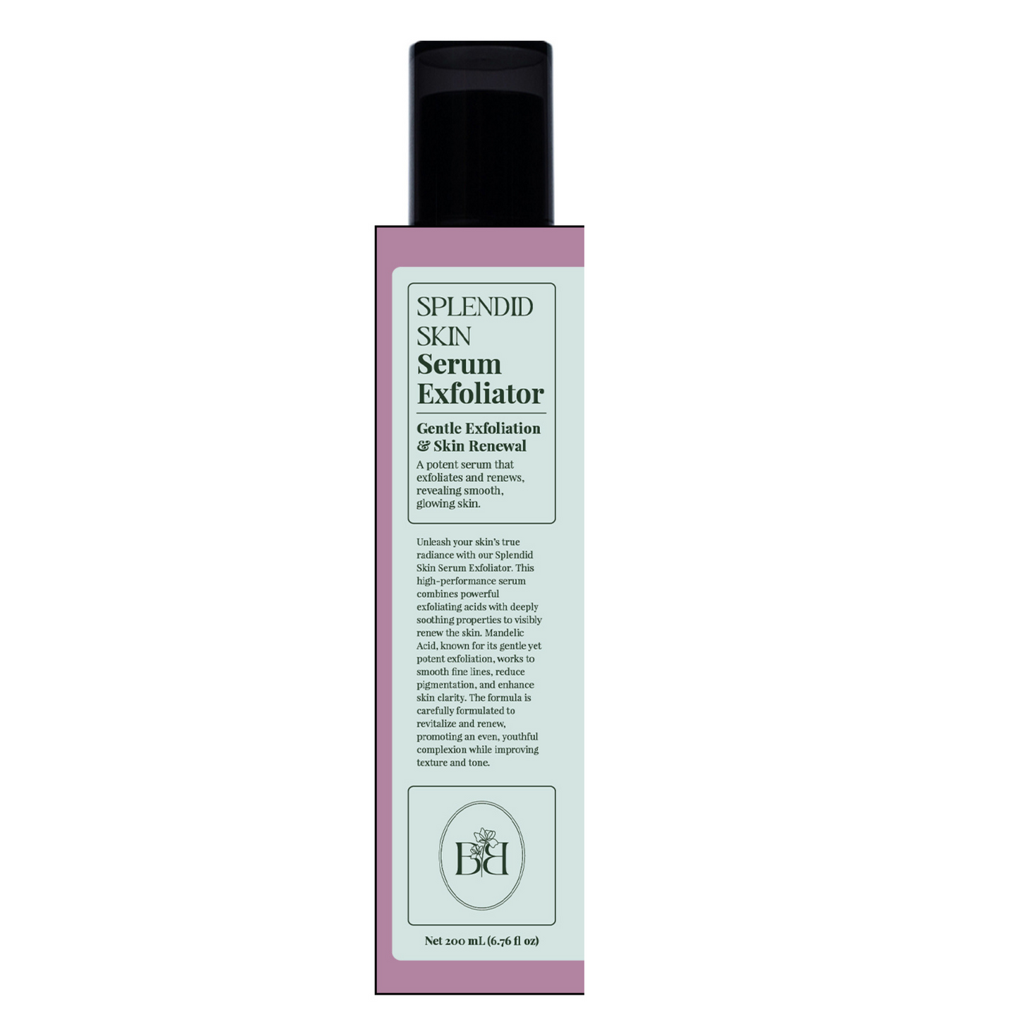Splendid Skin Serum Exfoliator (200 ml glass pump)