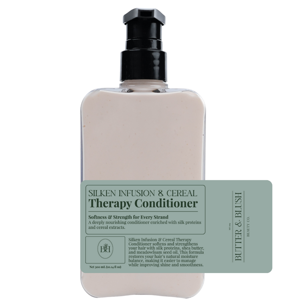 Silken Infusion & Cereal Therapy Conditioner (300 ml pump bottle)
