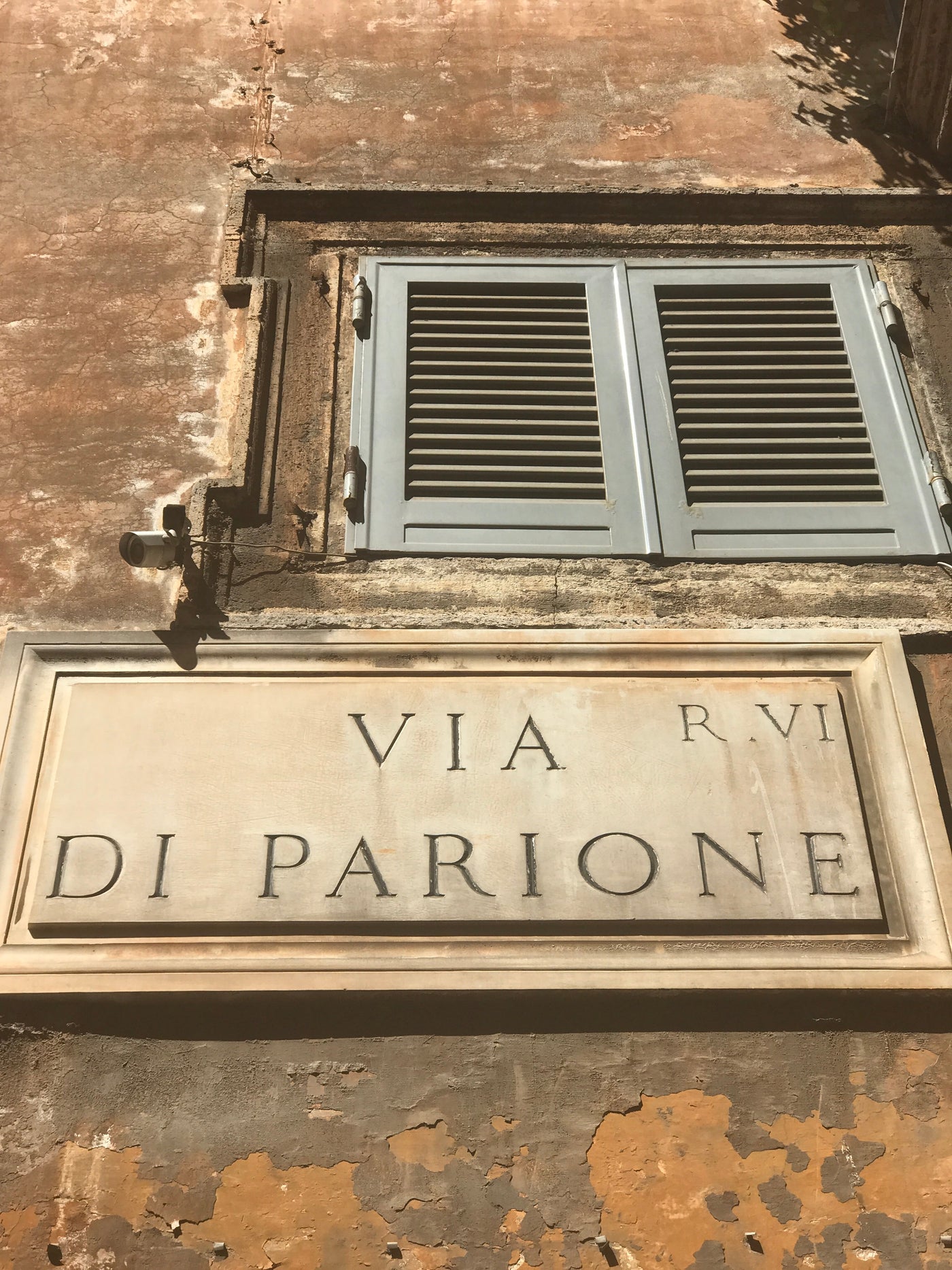 Virginia's Home in Rome