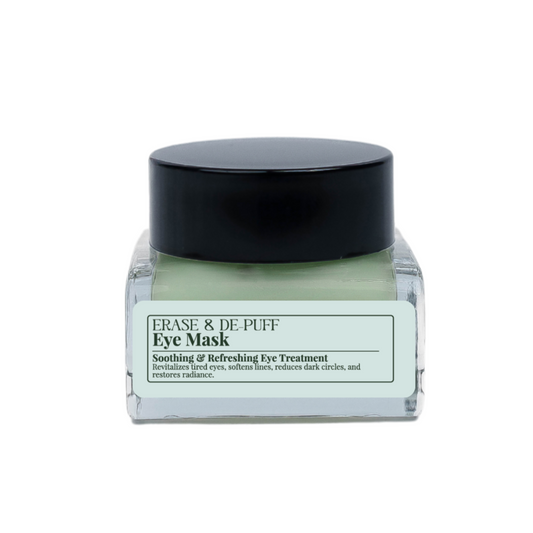 Erase & De-Puff Eye Mask (30 g glass jar)
