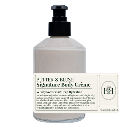 Butter & Blush Signature Body Crème (300 ml glass pump)
