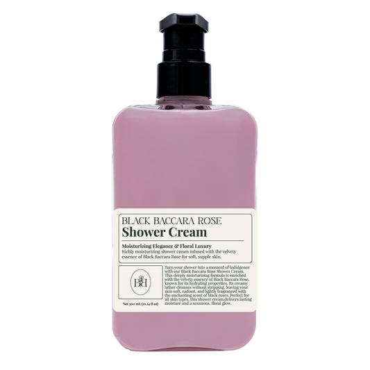 Black Baccara Rose Shower Cream (300 ml pump bottle)