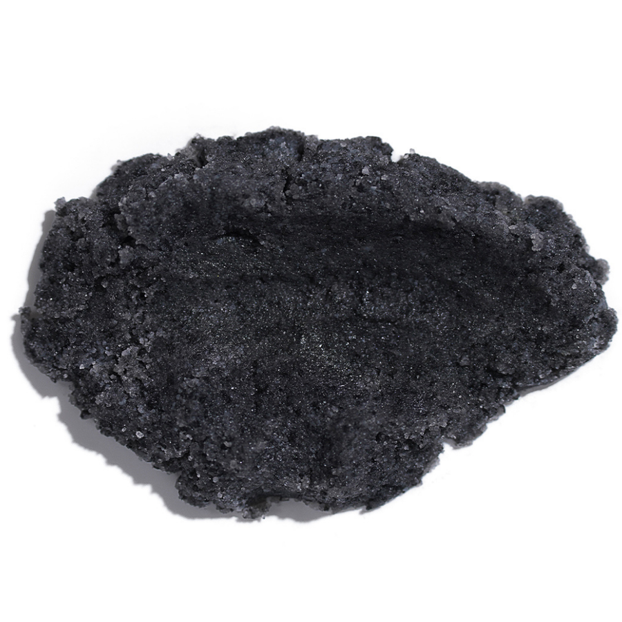 Opulent Black Salt Body Polish texture