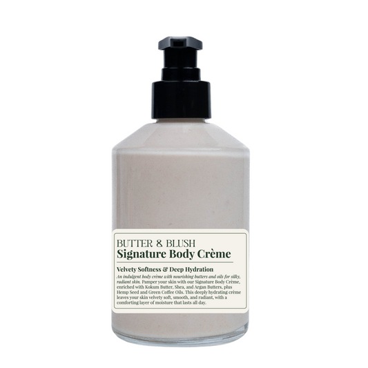 Butter & Blush Signature Body Crème (300 ml glass pump)