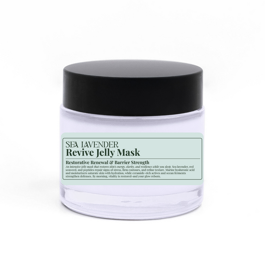 Sea Lavender Revive Jelly Mask (60 g glass jar)
