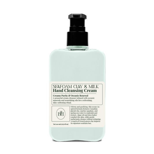Seafoam Clay & Milk Hand Cleansing Cream (200 ml pump bottle)
