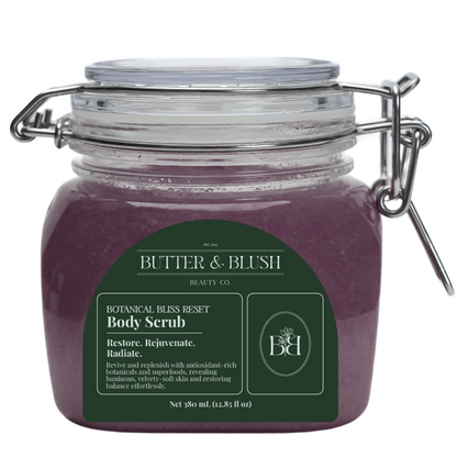 Botanical Bliss Reset Body Scrub (airtight jar)
