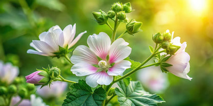 Marshmallow, source of Althaea Officinalis in KIDS Marshmallow & Aloe Sudsy Body Cleanser