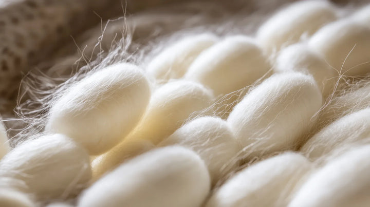 Silk, source of Silk Amino Acids in Silken Infusion & Cereal Therapy Conditioner