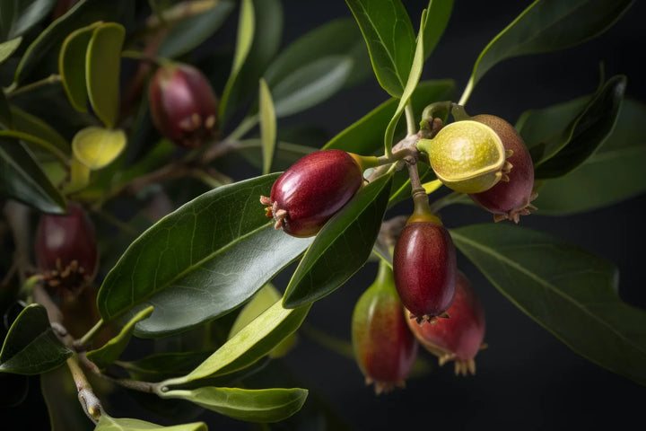Jojoba, source of Simmondsia Chinensis in Touch Me in Petals Illuminating Body Oil